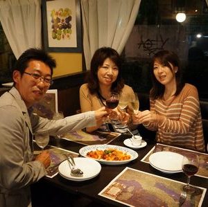 楽しい前祝宴☆