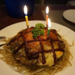 夫の誕生日祝い