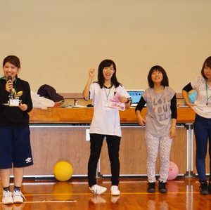 手作りピザ&スポーツ大会
